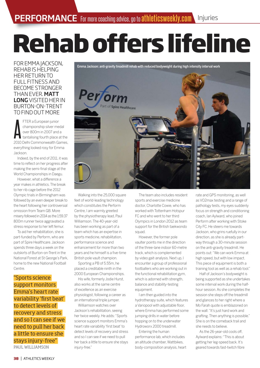 AW – Athletics Weekly Magazine Preview Pages