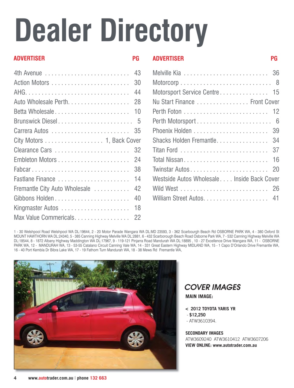 AutoTrader Preview Pages