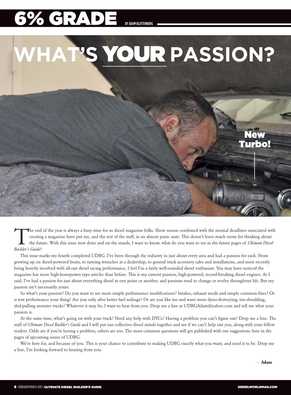 Ultimate Diesel Builders Guide Preview Pages