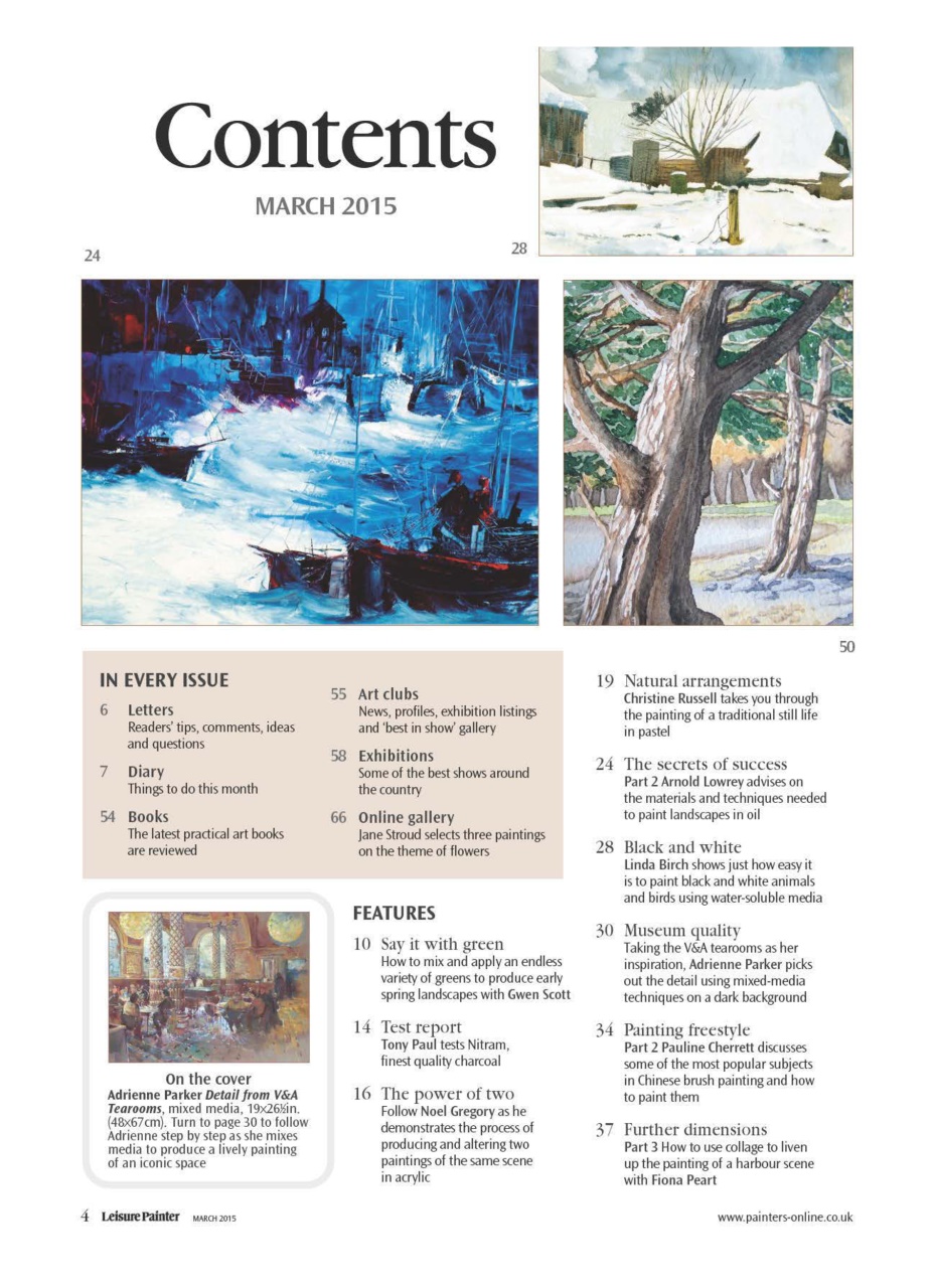 Leisure Painter & The Artist Preview Pages