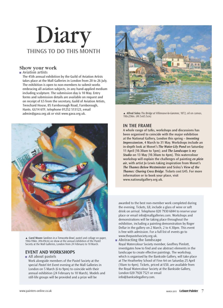 Leisure Painter & The Artist Preview Pages