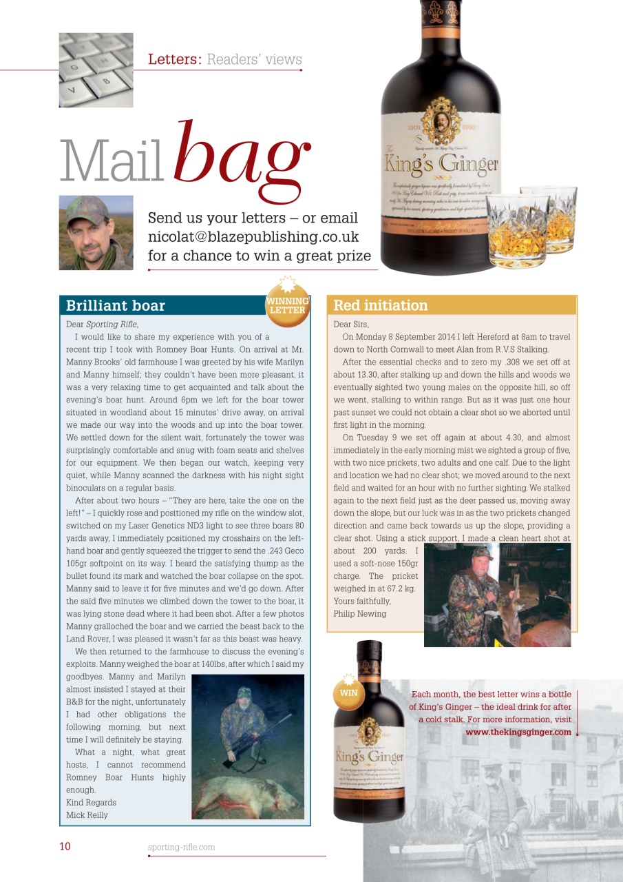 Sporting Rifle Preview Pages