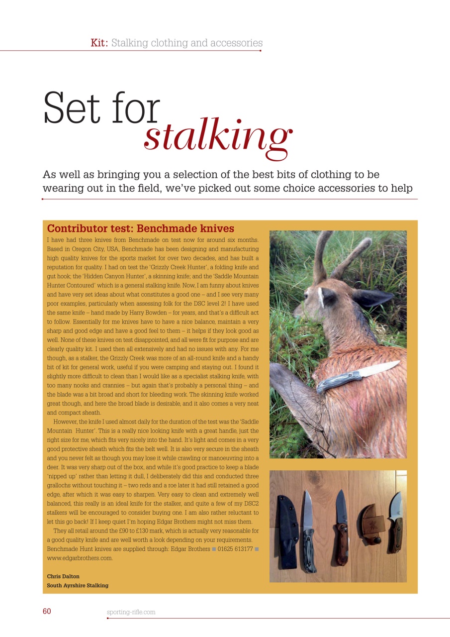 Sporting Rifle Preview Pages