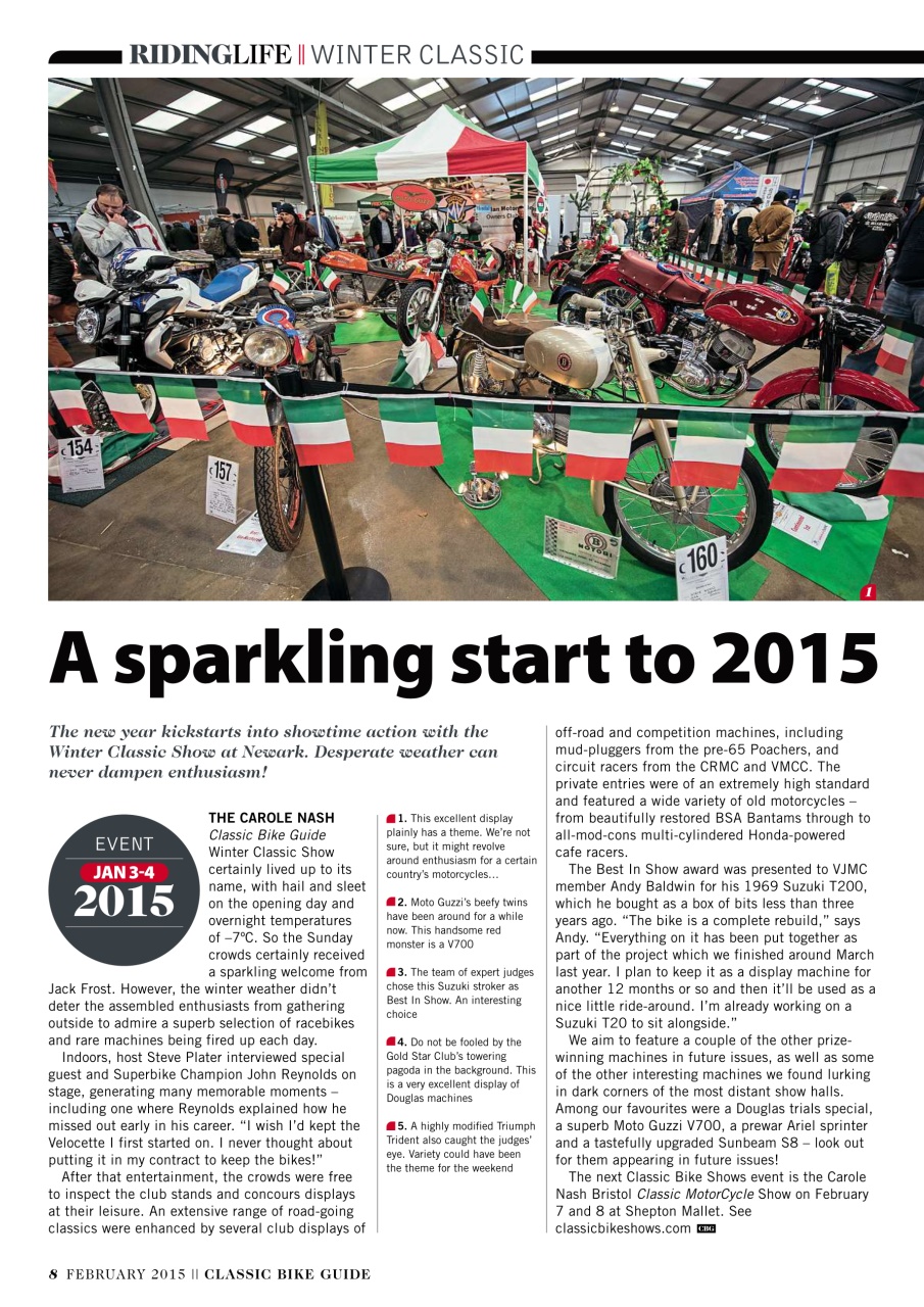 Classic Bike Guide Preview Pages