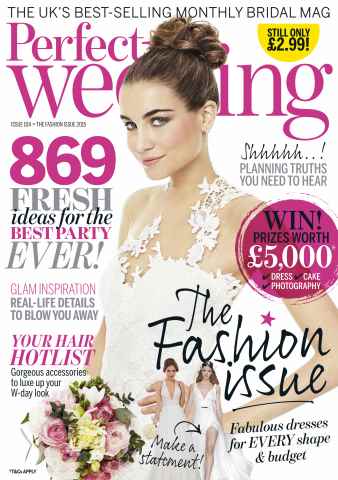 Perfect Wedding issue Fashion Special 2015
