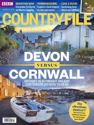 BBC Countryfile Magazine issue February 2015