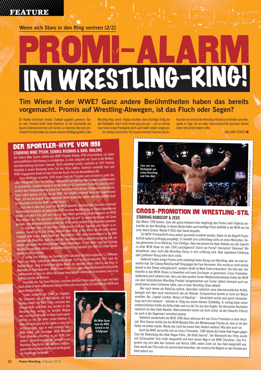 Power-Wrestling Preview Pages