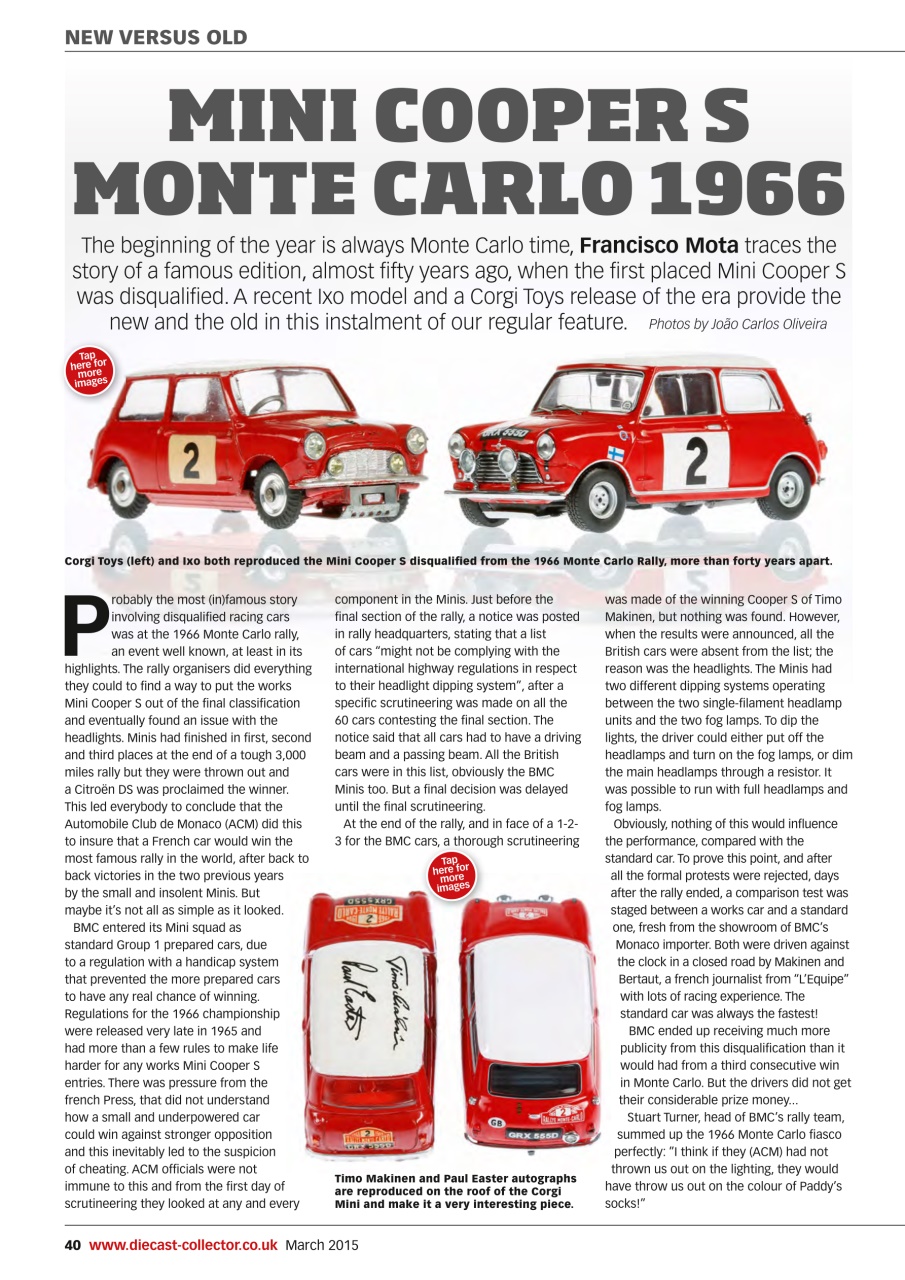 Diecast Collector Preview Pages