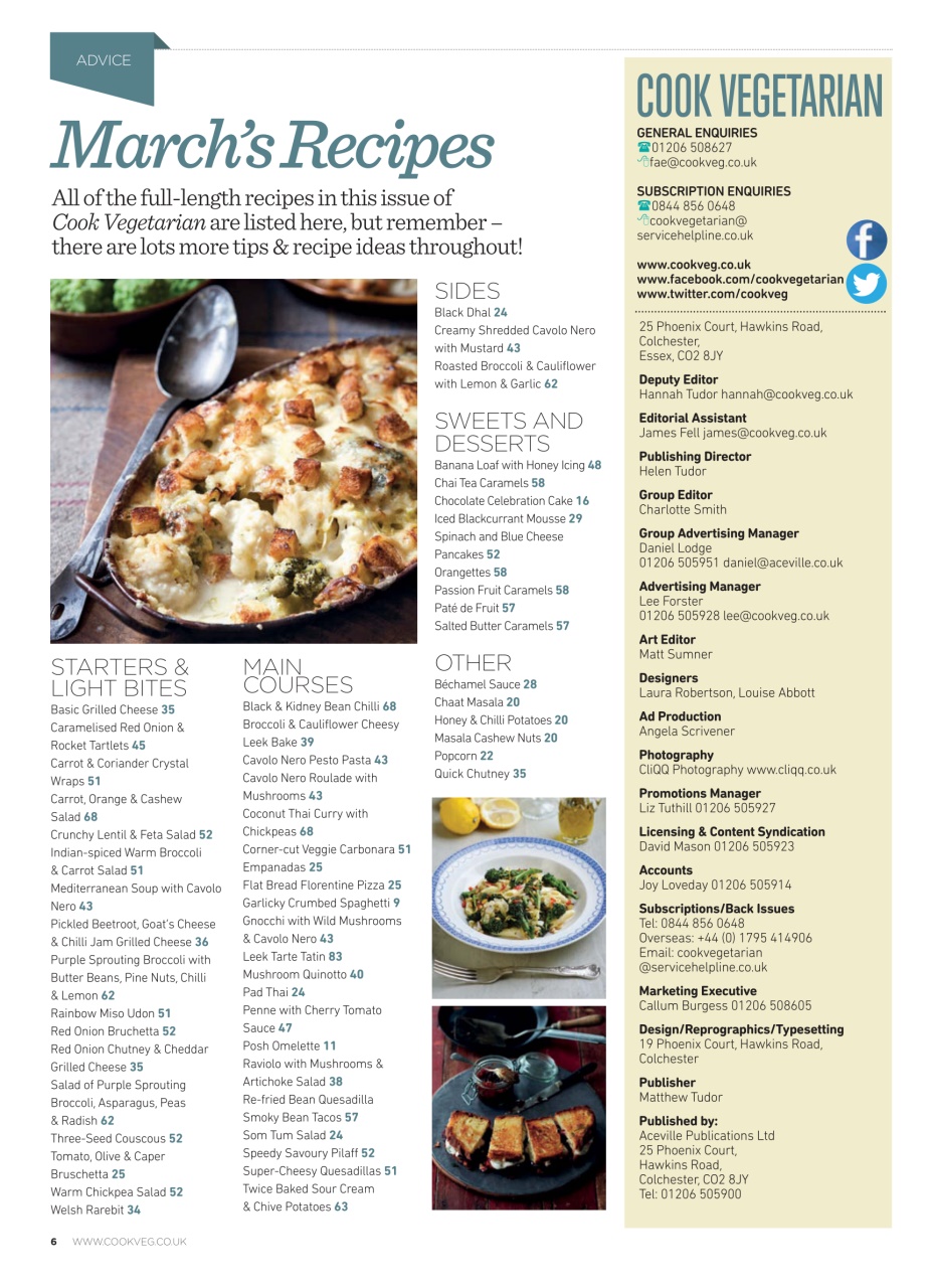 Veggie Magazine Preview Pages