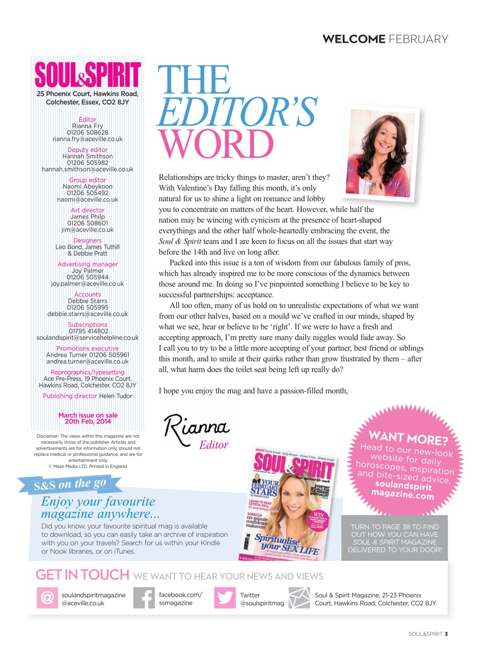 Soul & Spirit Preview Pages