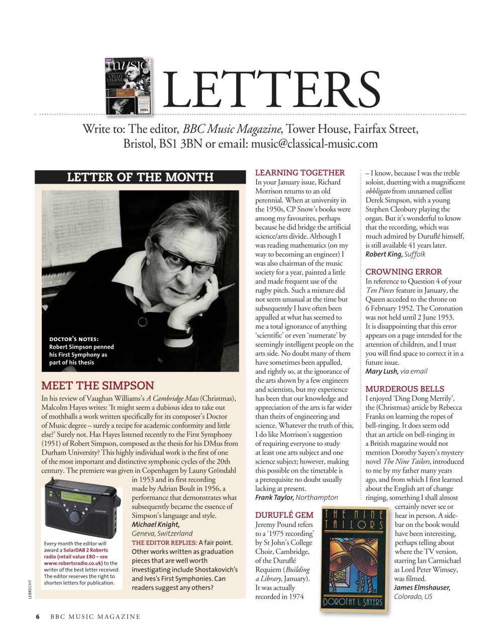 BBC Music Magazine Preview Pages