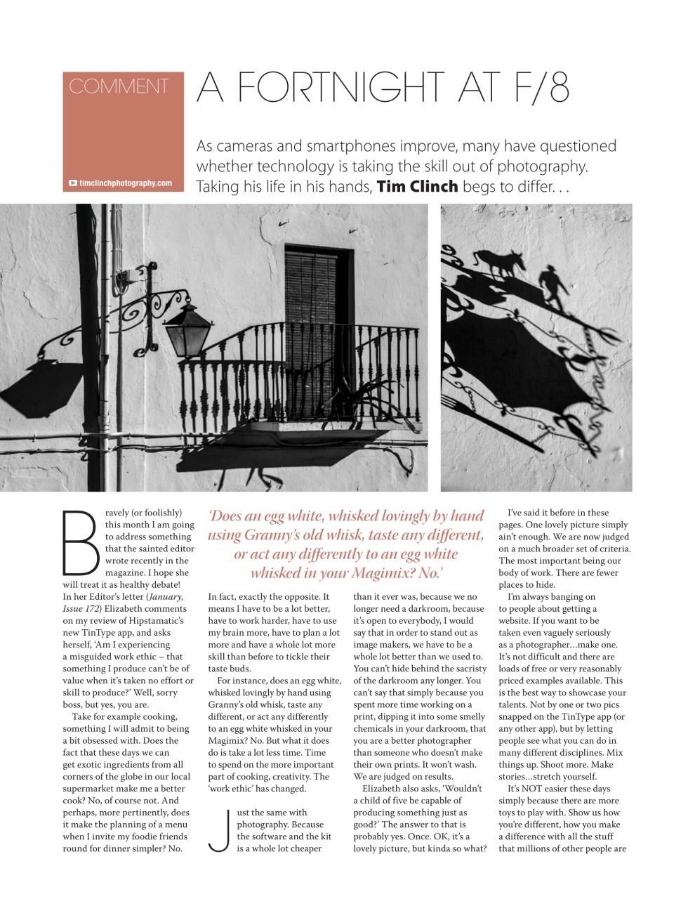 Black+White Photography Preview Pages