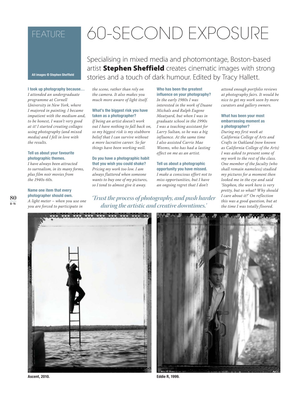 Black+White Photography Preview Pages