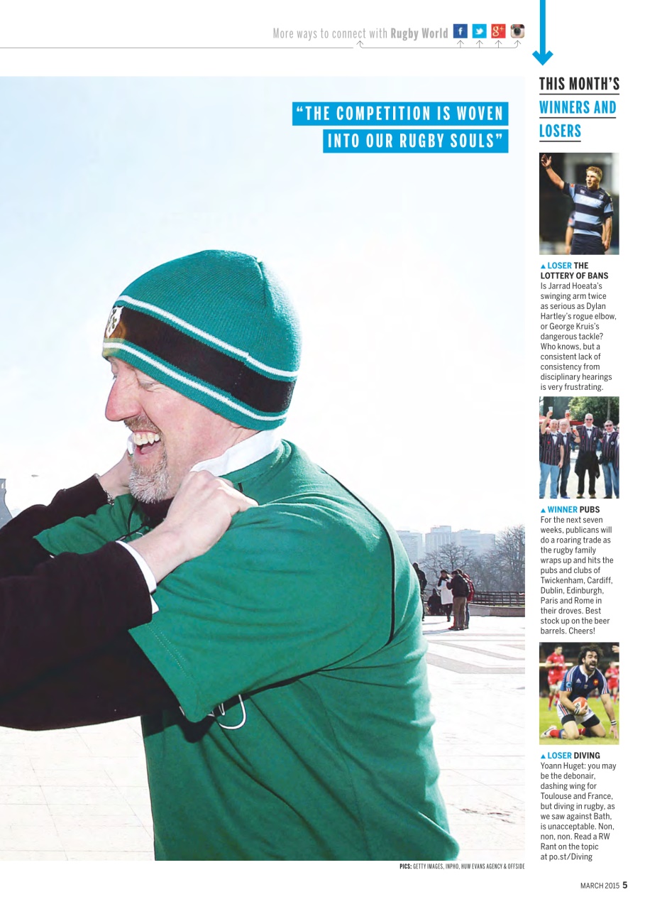 Rugby World Preview Pages