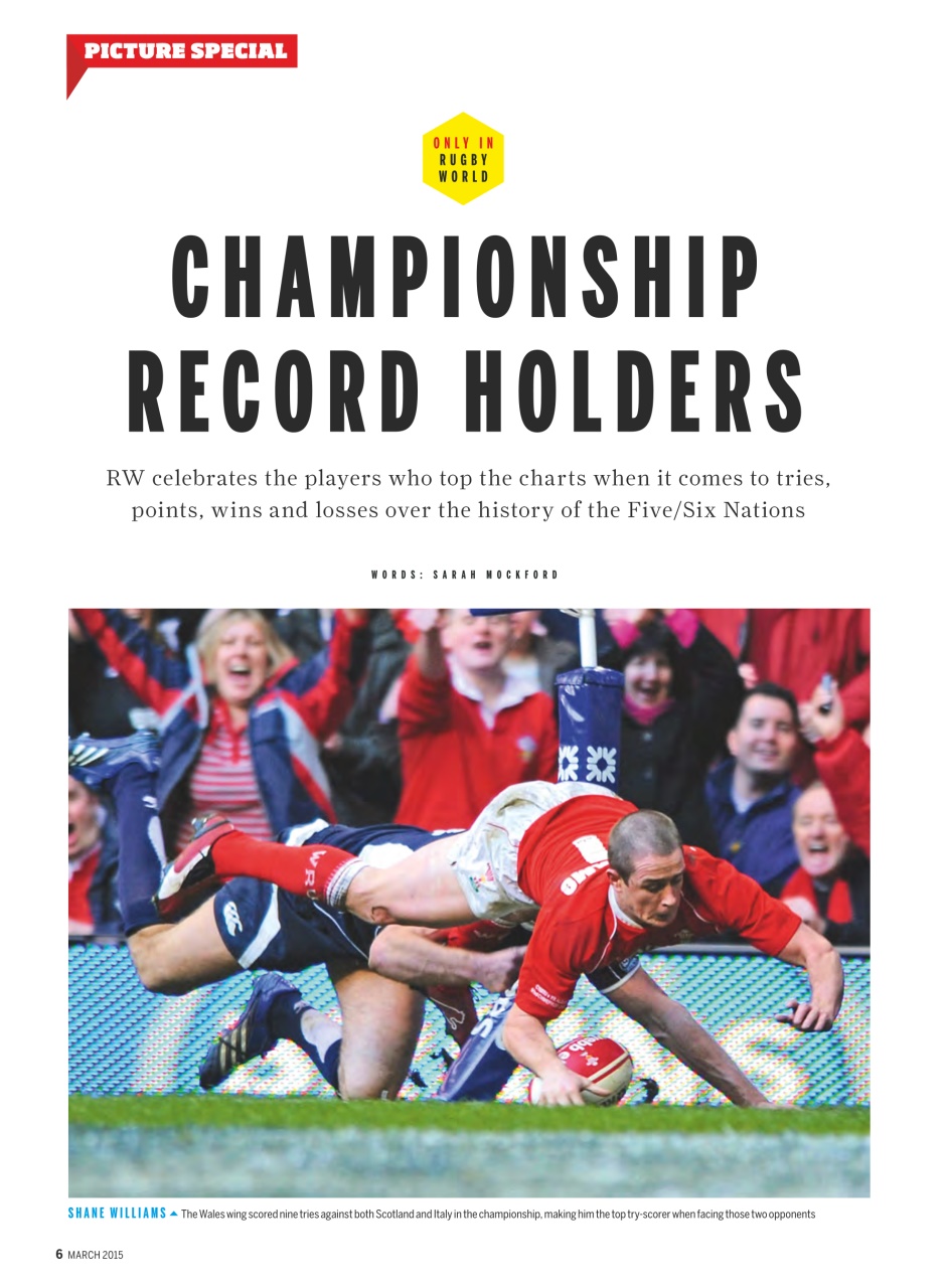 Rugby World Preview Pages