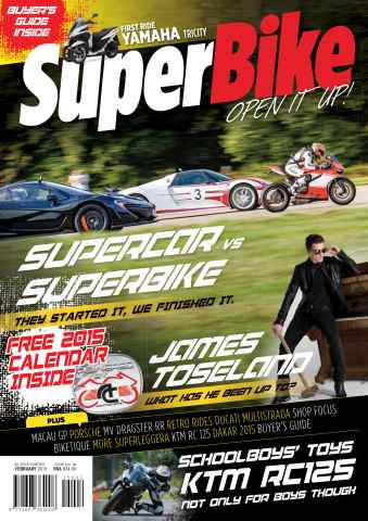SuperBike South Africa issue February 2015