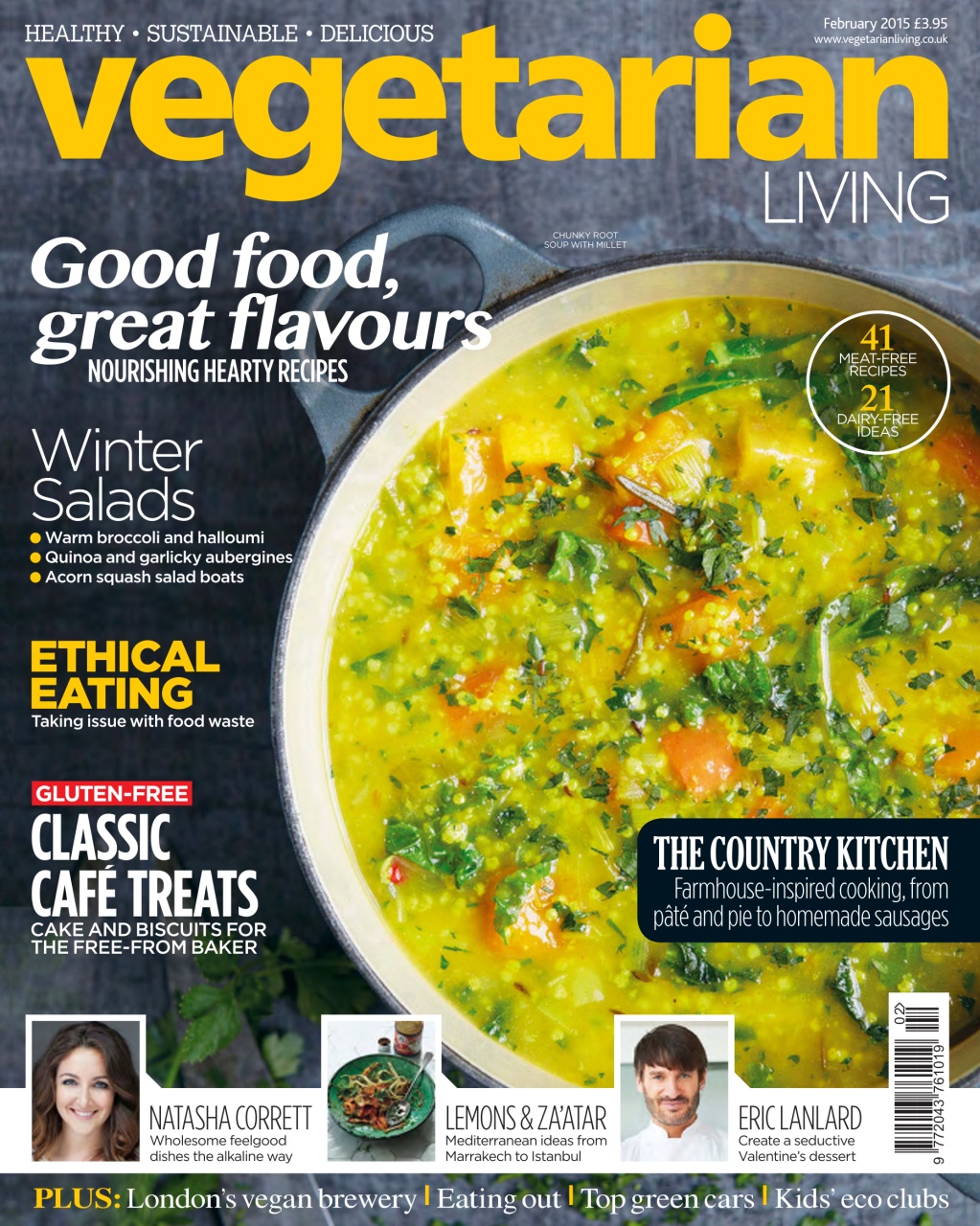 Vegetarian Living Preview Pages