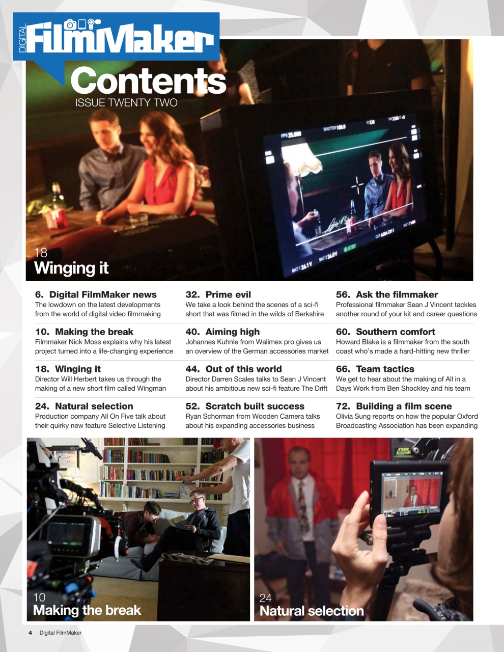 Digital FilmMaker Preview Pages