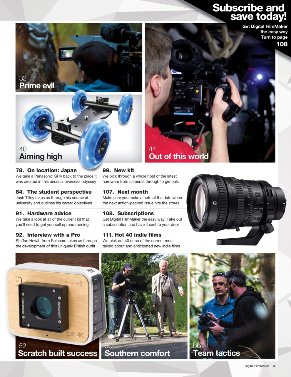 Digital FilmMaker Preview Pages