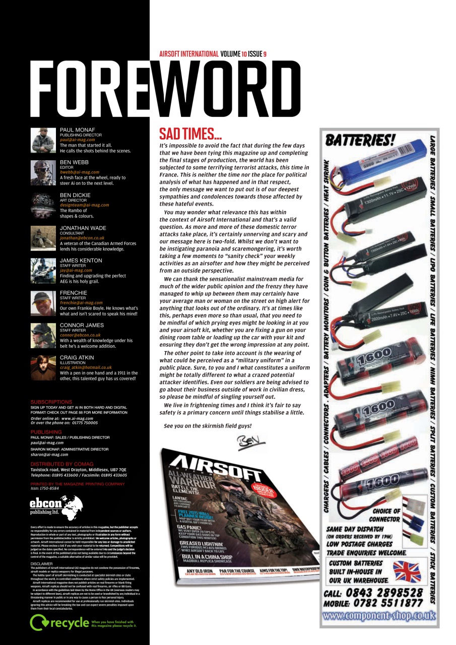 Airsoft International Preview Pages