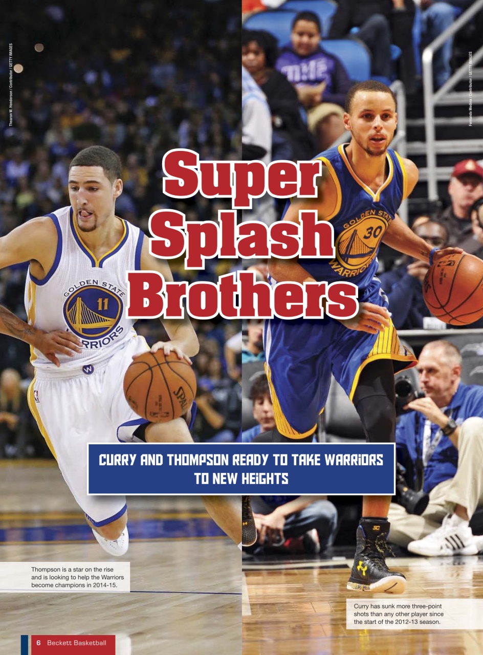 Beckett Basketball Magazine Preview Pages