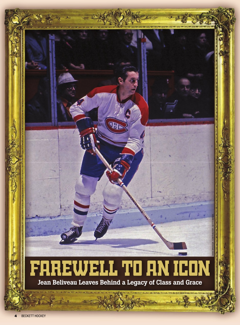 Beckett Hockey Magazine Preview Pages