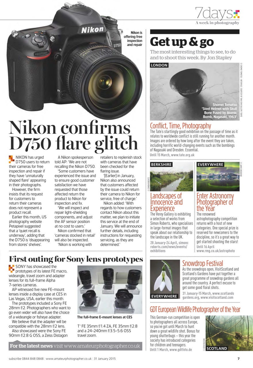 Amateur Photographer Preview Pages