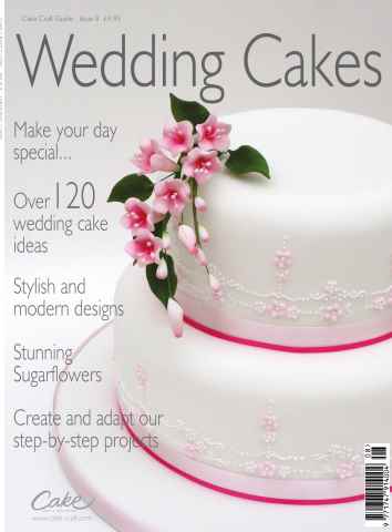 Cake Craft Guides issue Issue 8 - Wedding Cakes