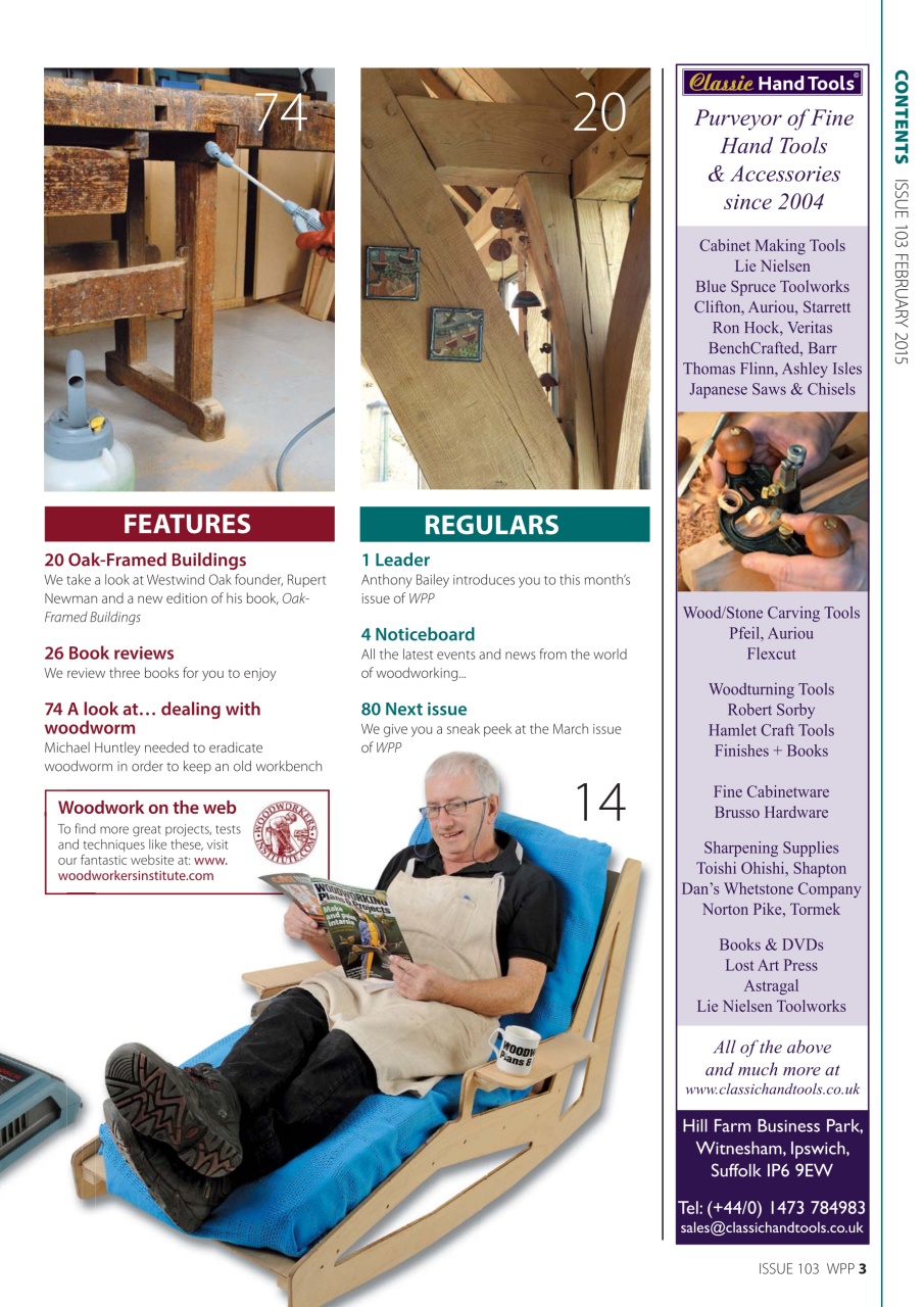 Woodworking Crafts Magazine Preview Pages