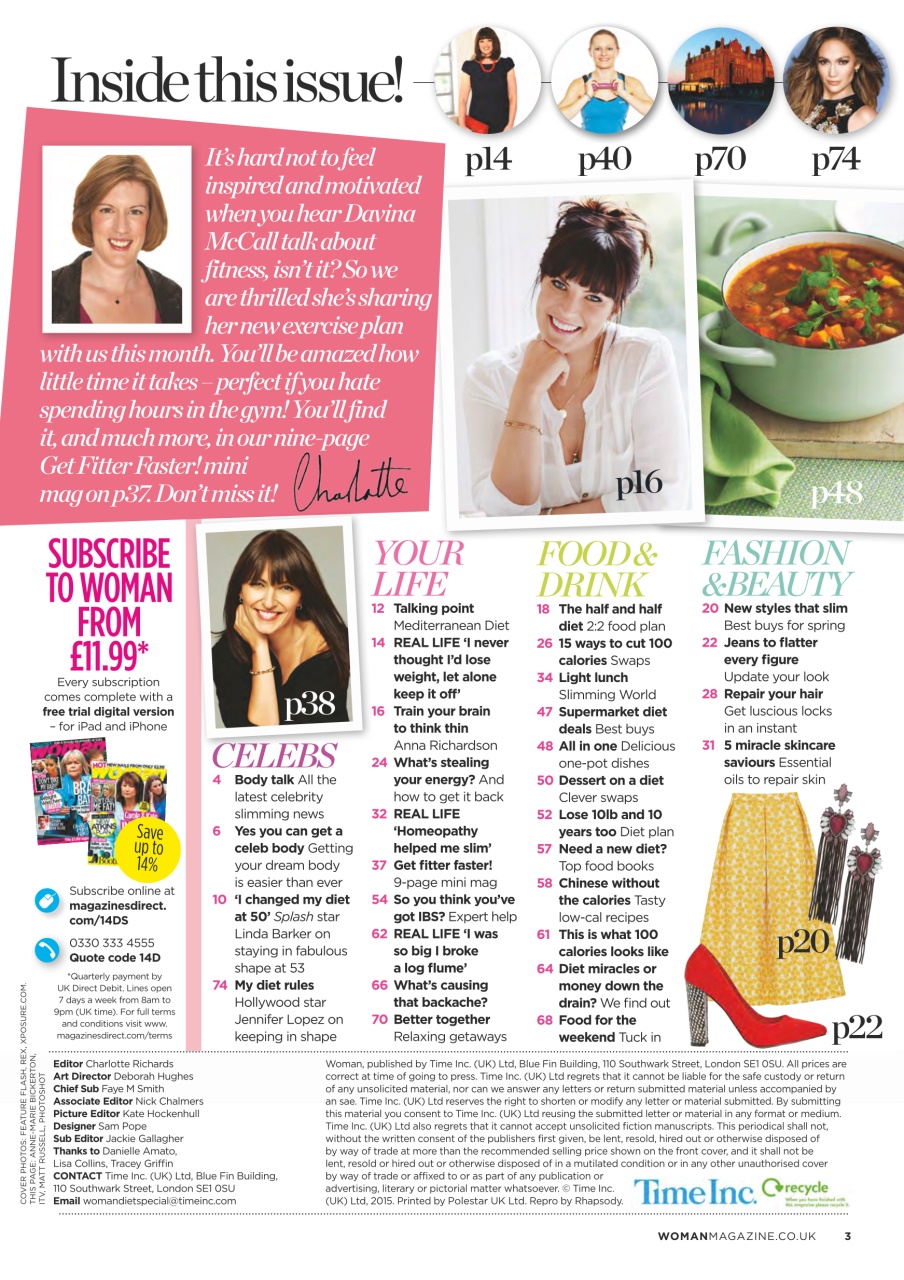 Woman Special Series Preview Pages