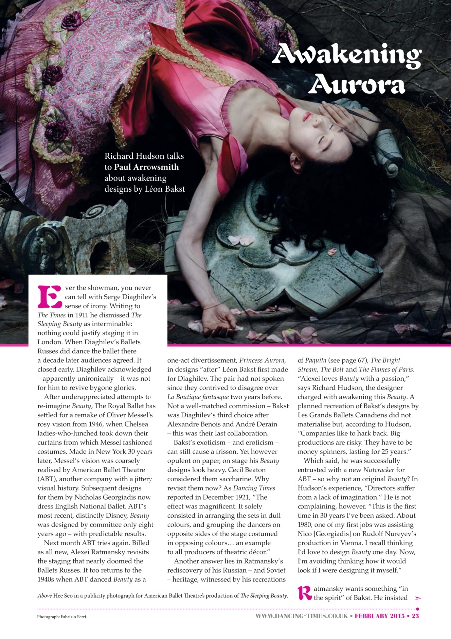 Dancing Times Preview Pages