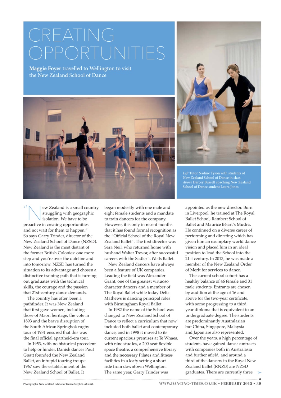 Dancing Times Preview Pages