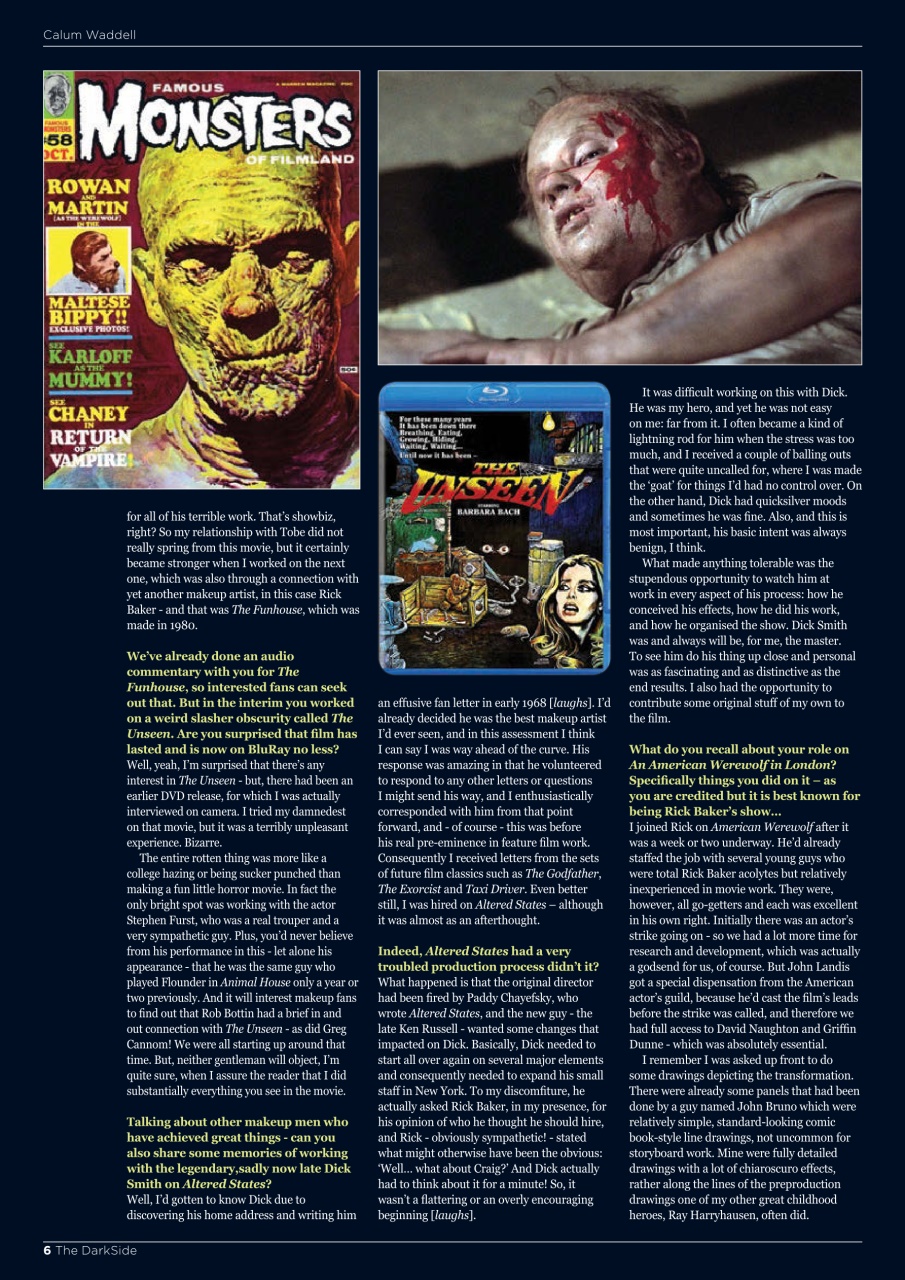 The Darkside Preview Pages