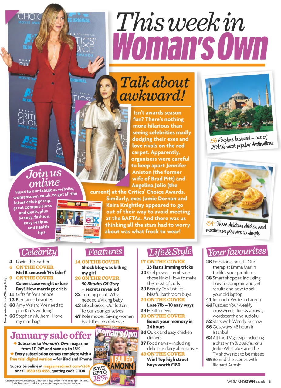 Woman's Own Preview Pages