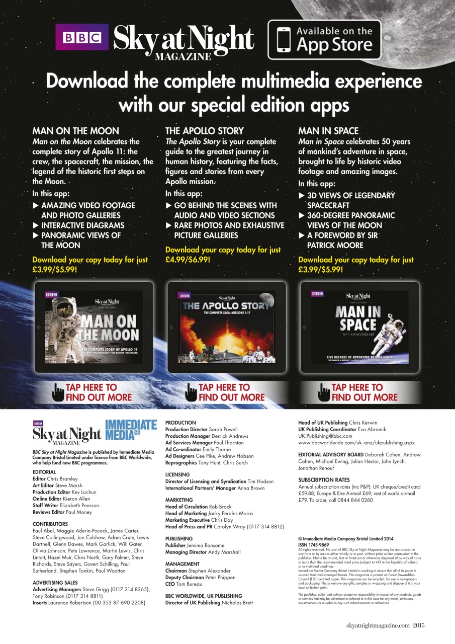 BBC Sky at Night Magazine Preview Pages
