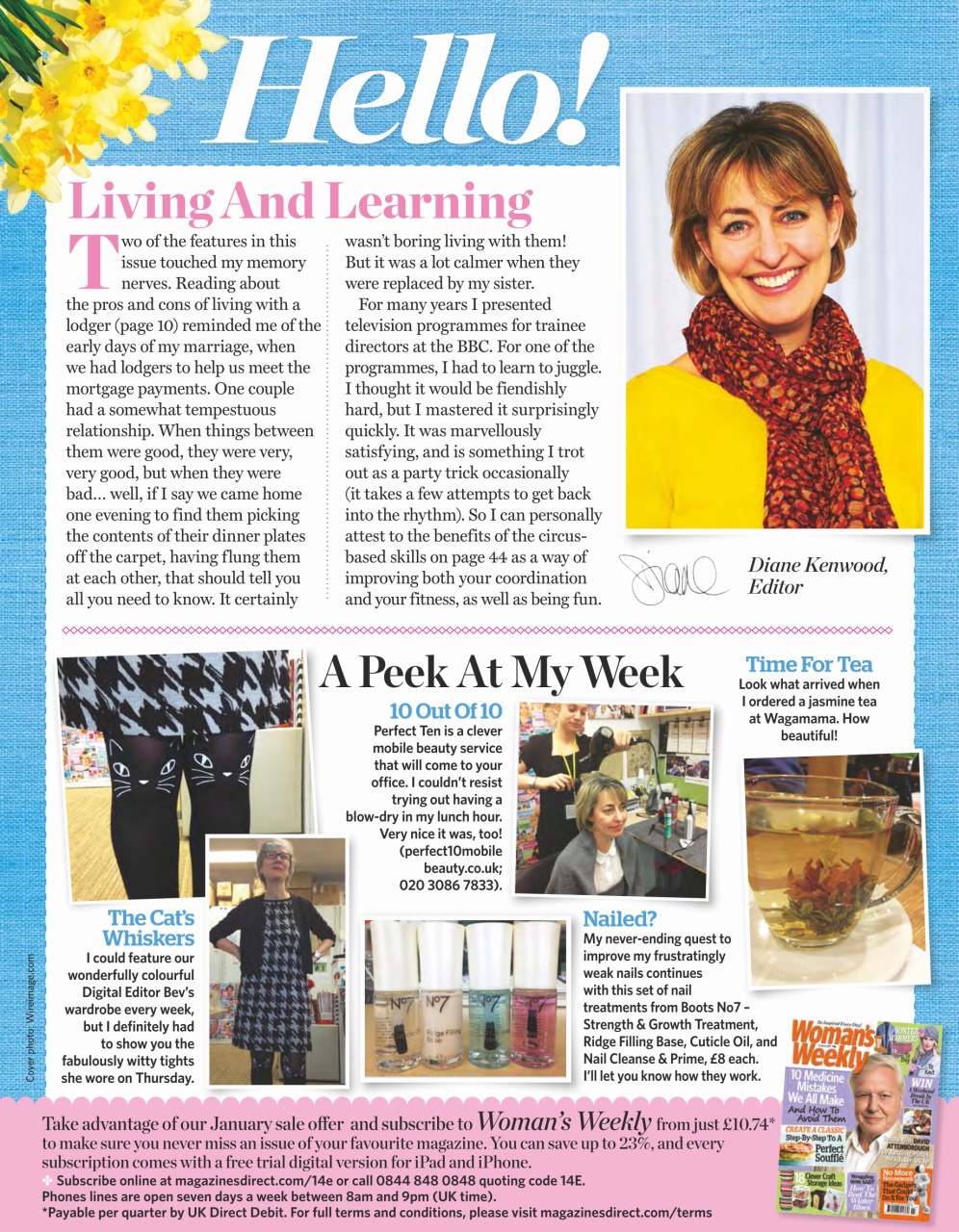 Woman's Weekly Preview Pages