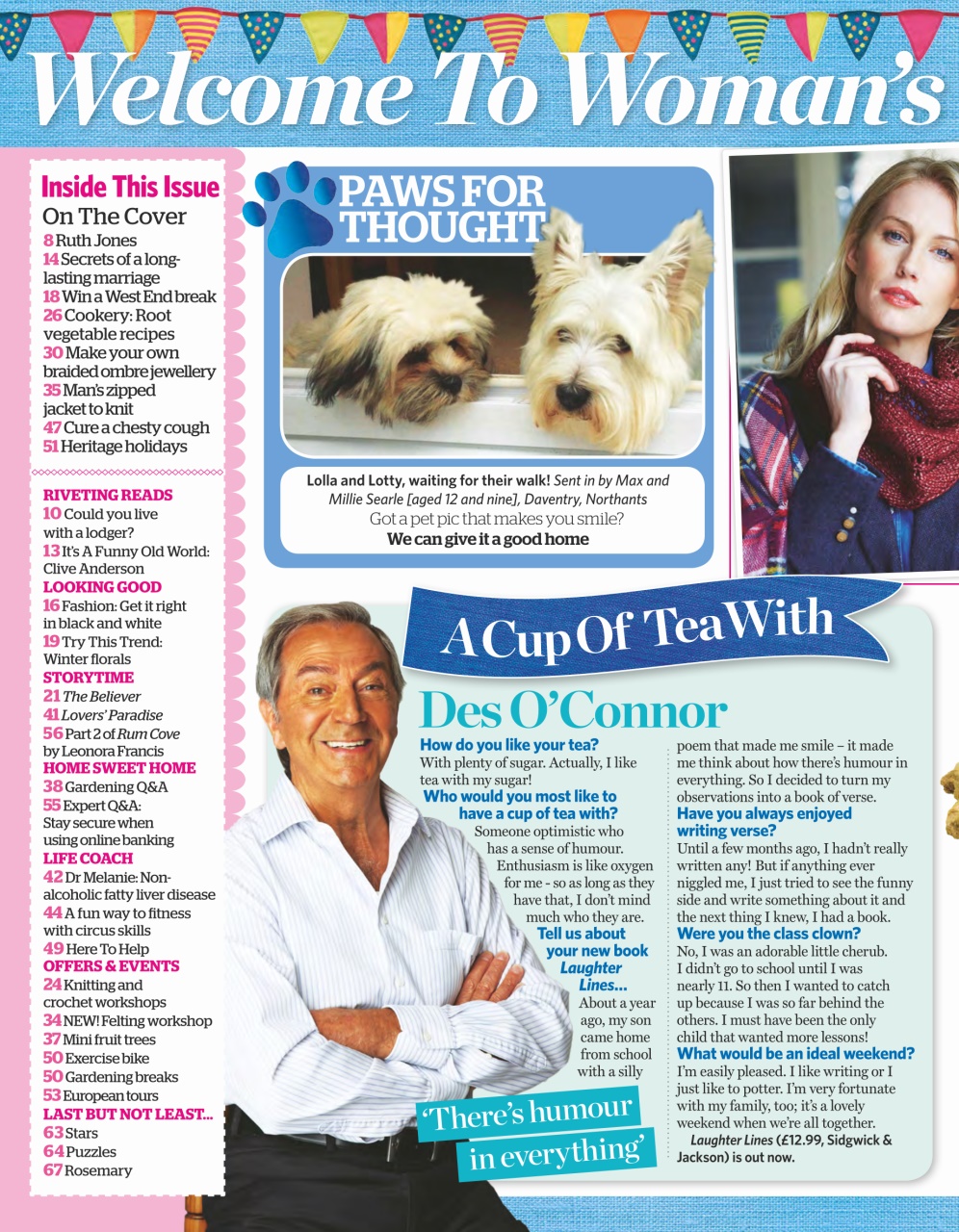 Woman's Weekly Preview Pages