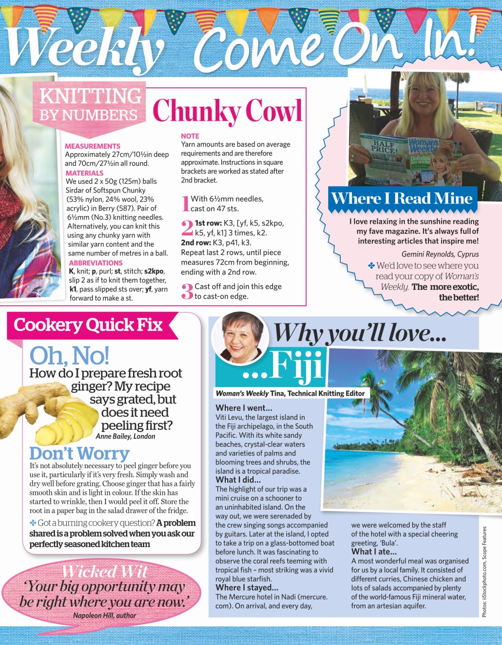 Woman's Weekly Preview Pages