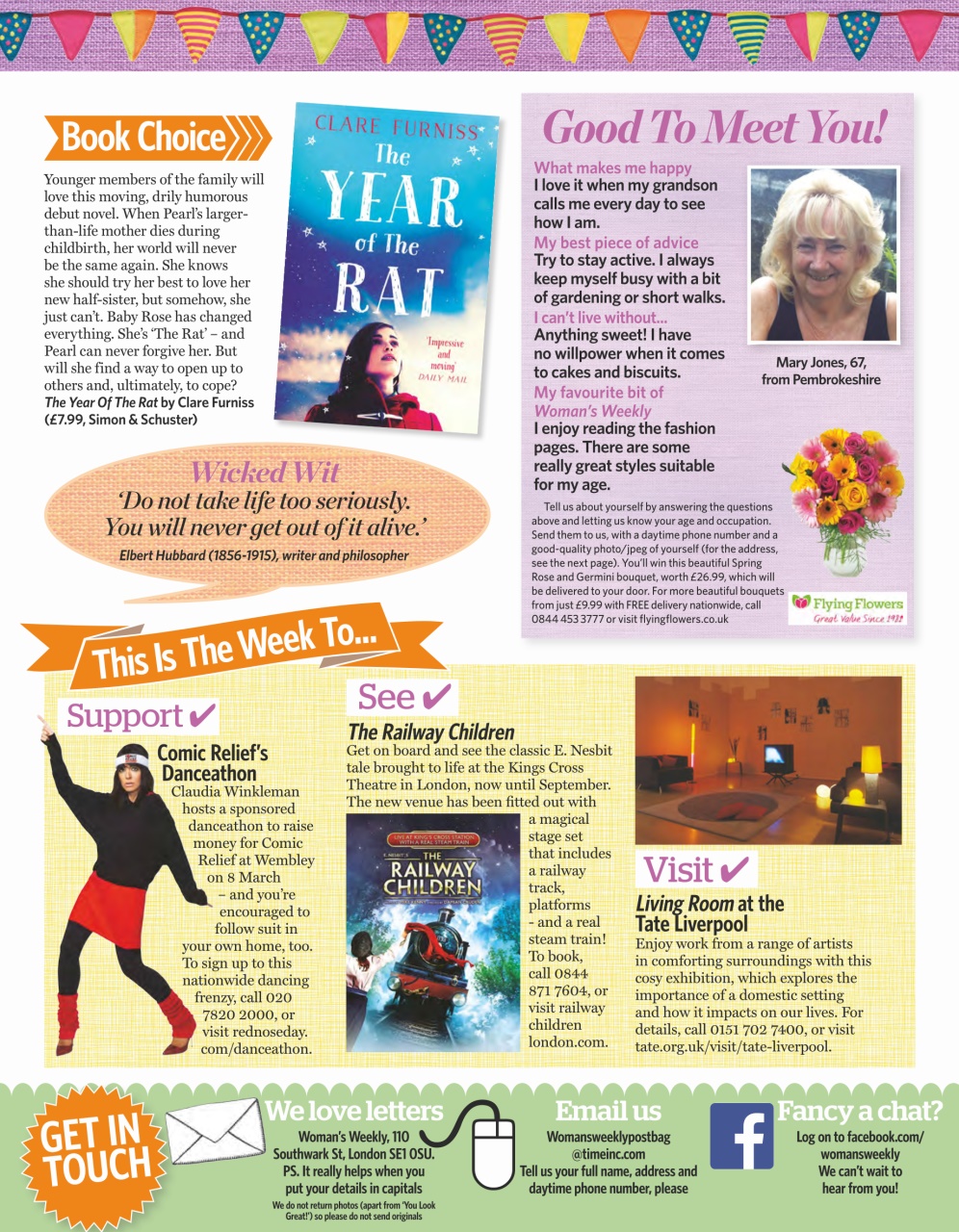 Woman's Weekly Preview Pages