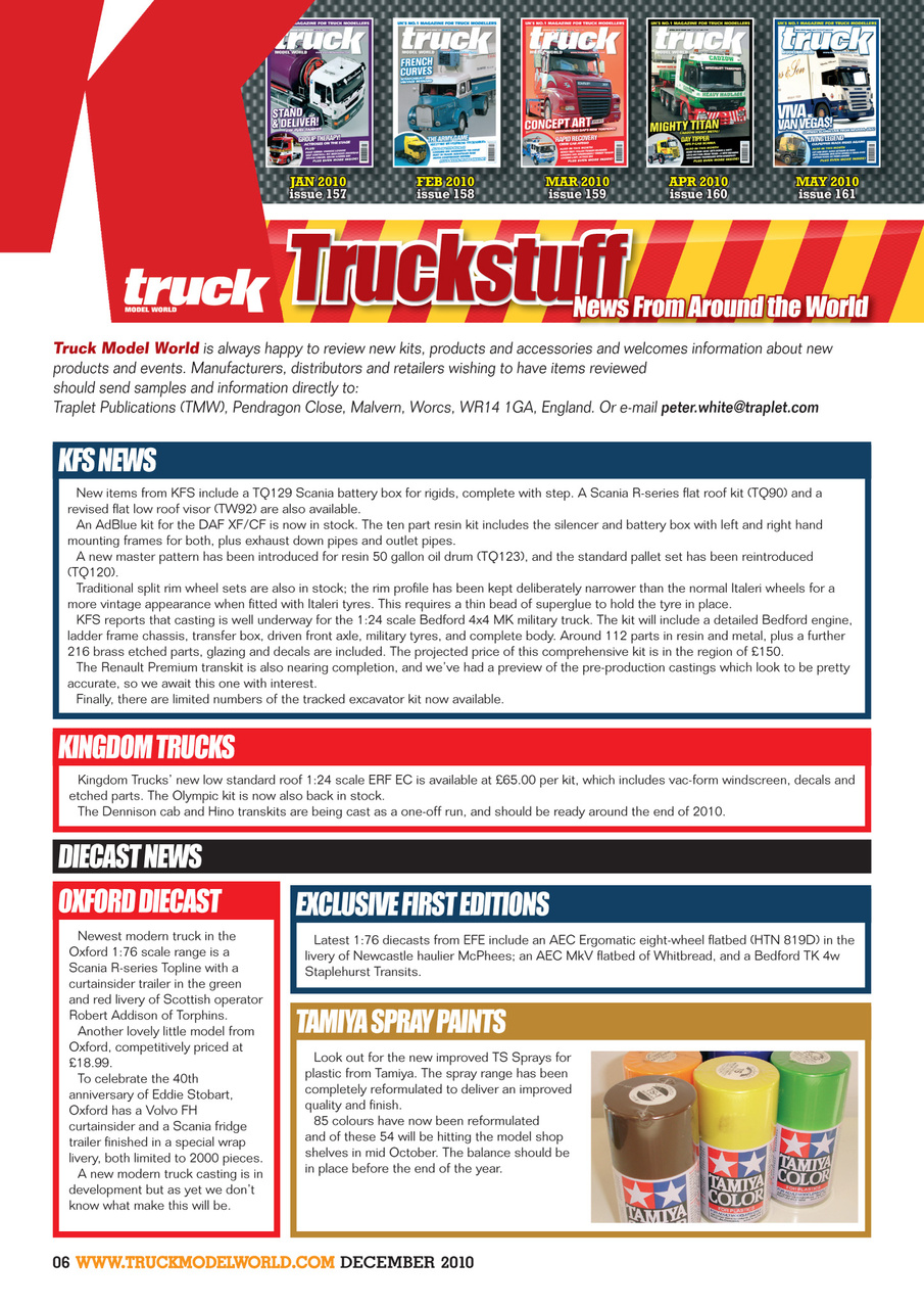 Model Car Truck Motorcycles World Preview Pages