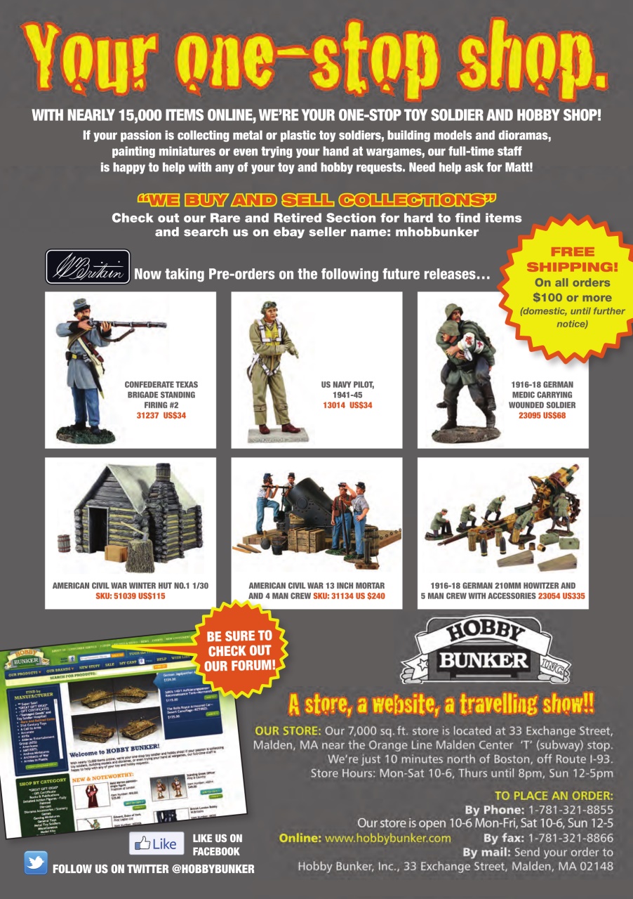 Toy Soldier & Model Figure Preview Pages