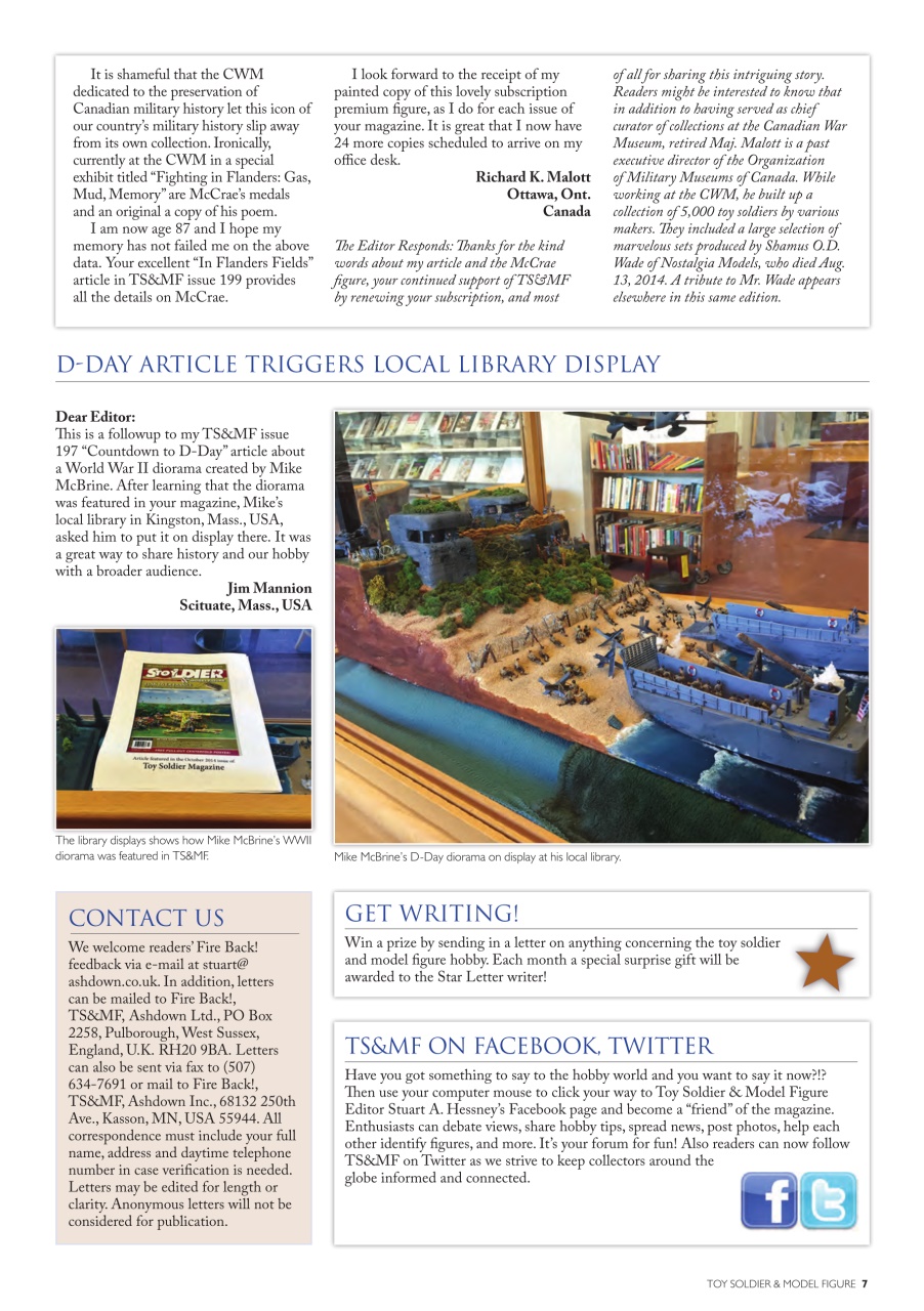 Toy Soldier & Model Figure Preview Pages