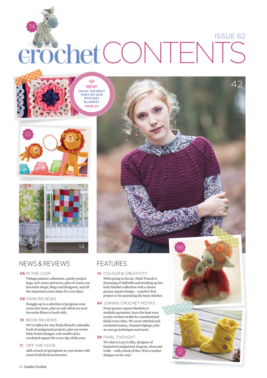 Inside Crochet Preview Pages