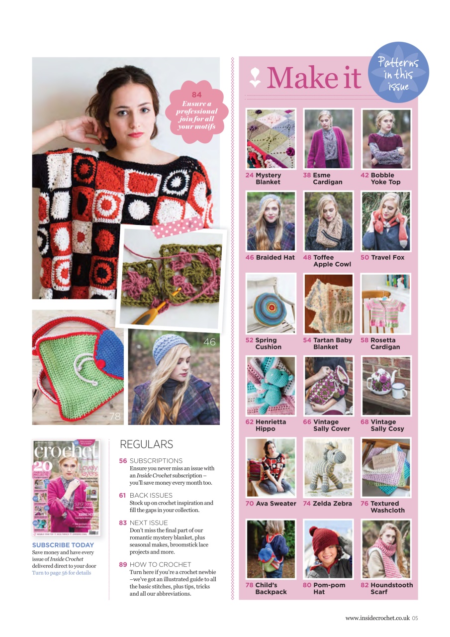 Inside Crochet Preview Pages