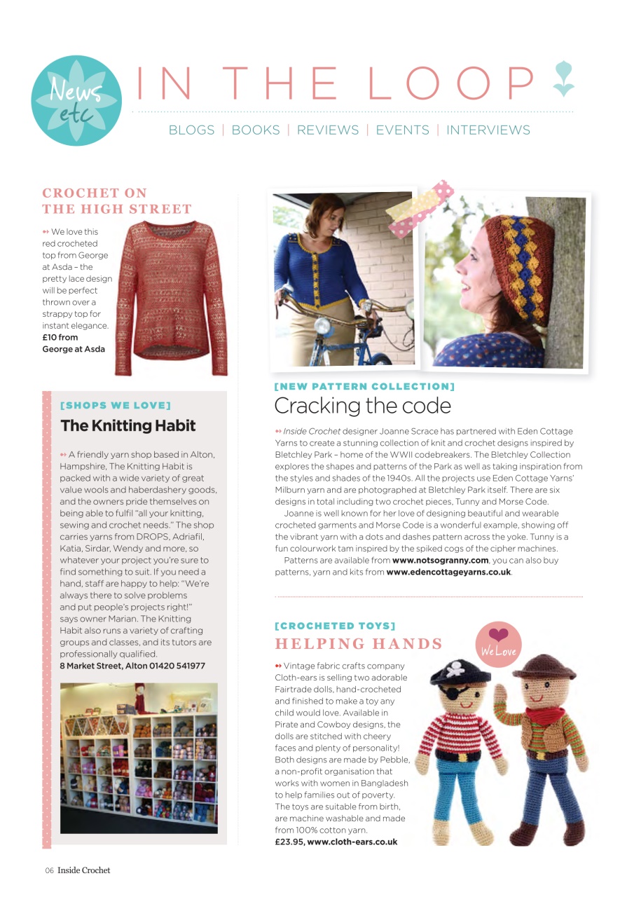 Inside Crochet Preview Pages