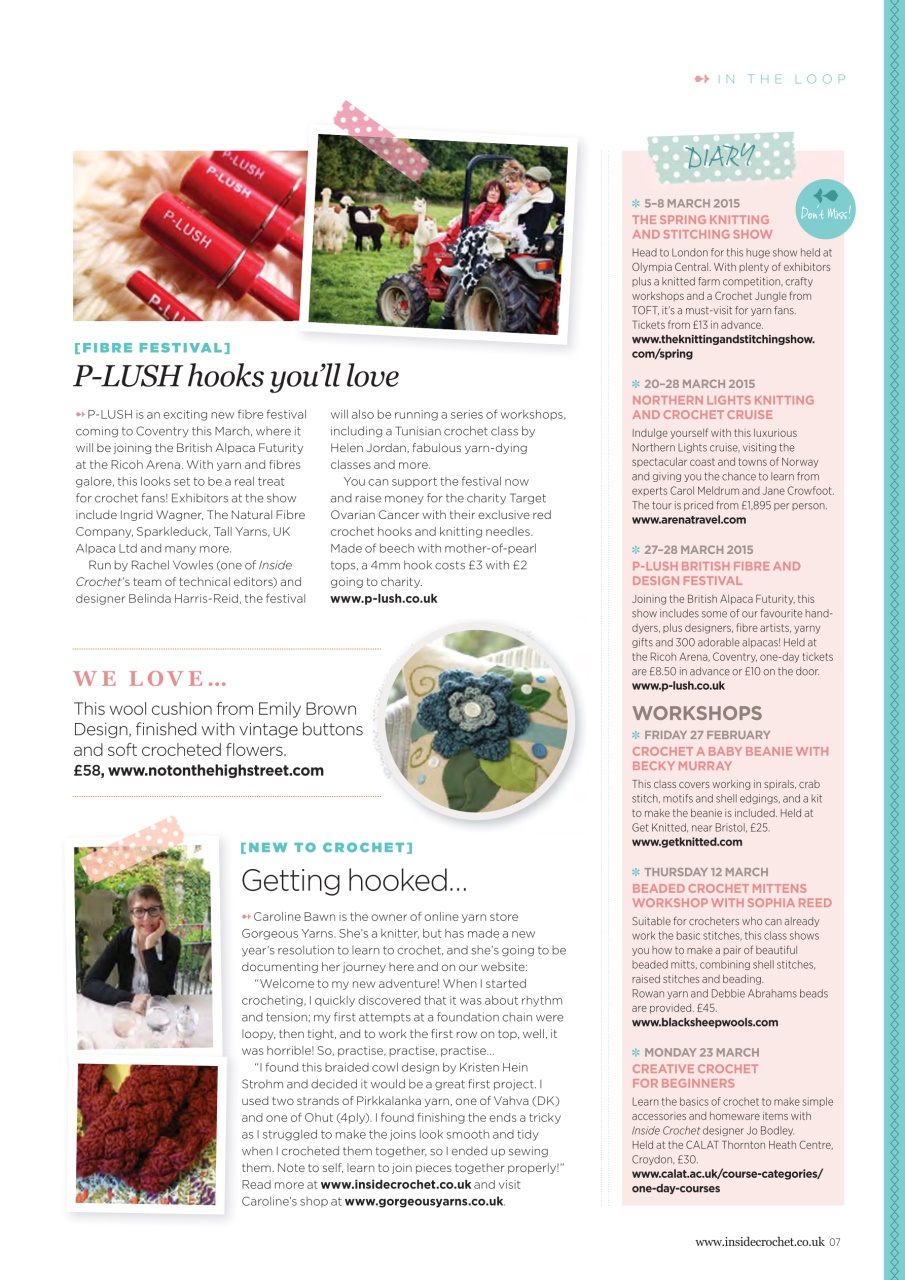 Inside Crochet Preview Pages