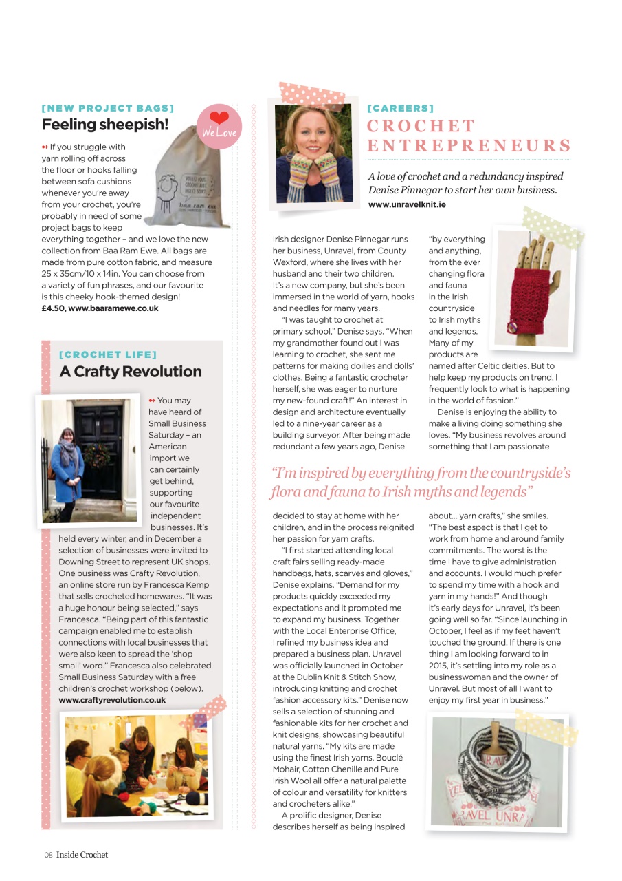 Inside Crochet Preview Pages