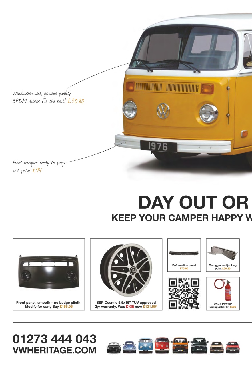 VW Camper Preview Pages