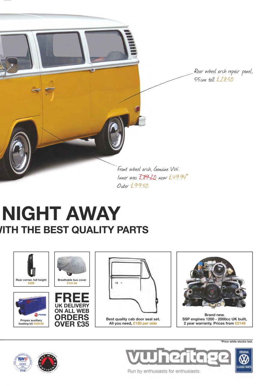 VW Camper Preview Pages