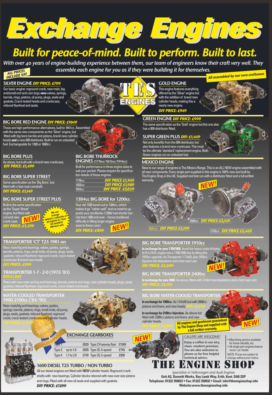 VW Camper Preview Pages